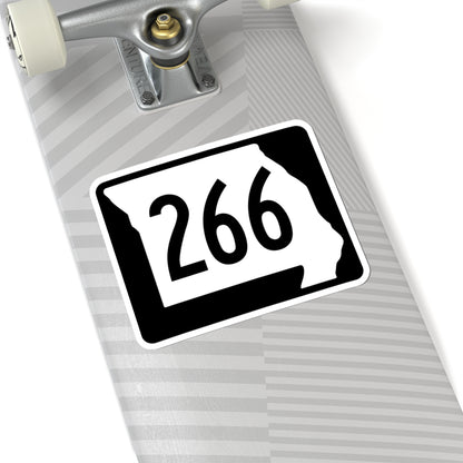 MO-266 (Missouri) (Road Sign) STICKER Vinyl Kiss-Cut Decal