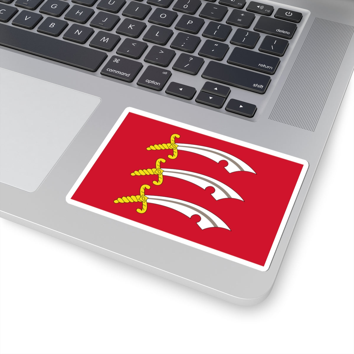 Flag of Essex (England) STICKER Vinyl Kiss-Cut Decal