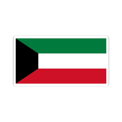 Flag of Kuwait (Kuwait) STICKER Vinyl Kiss-Cut Decal