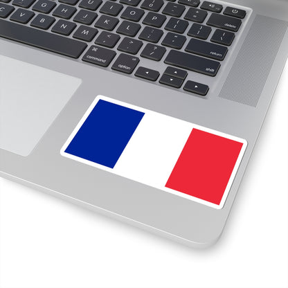 Flag of France 2-1 (France) STICKER Vinyl Kiss-Cut Decal