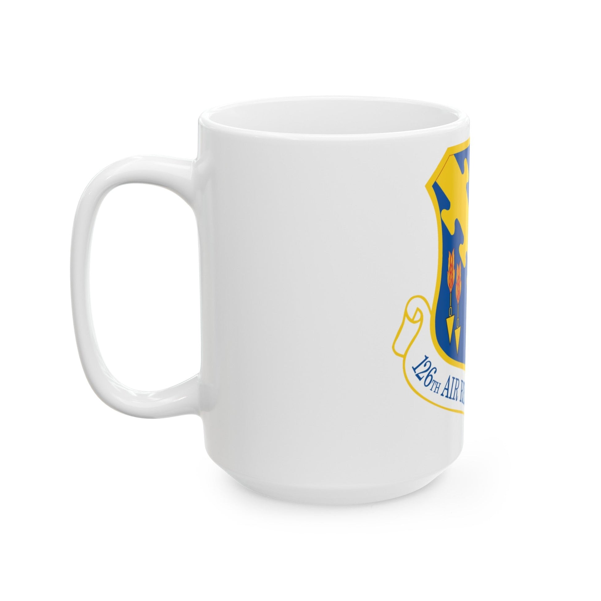 126th Air Refueling Wing (U.S. Air Force) White Coffee Mug-The Sticker Space