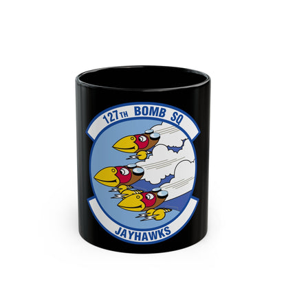 127 Bomber Squadron (U.S. Air Force) Black Coffee Mug-11oz-The Sticker Space