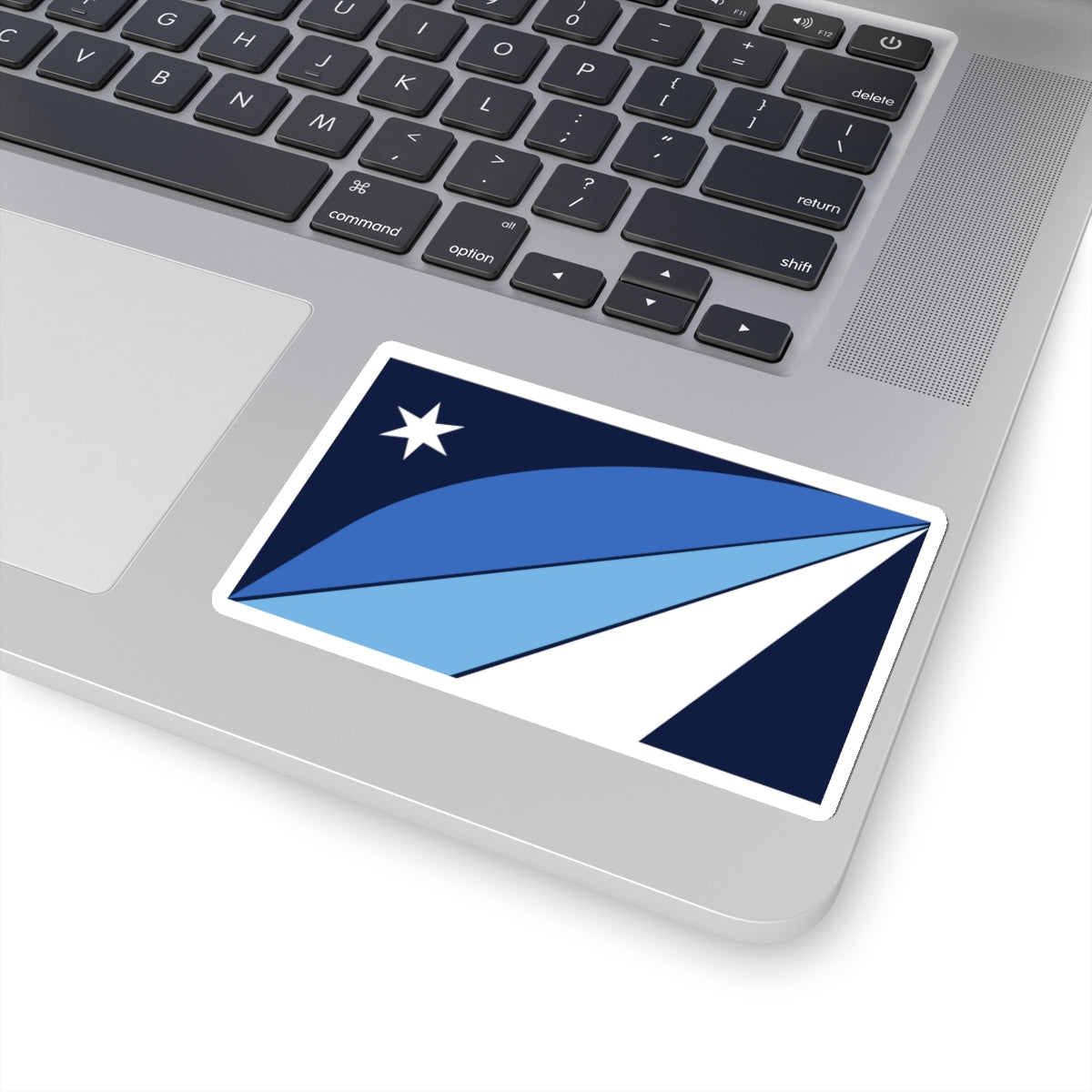 Flag of Columbia, South Carolina - STICKER Vinyl Kiss-Cut Decal