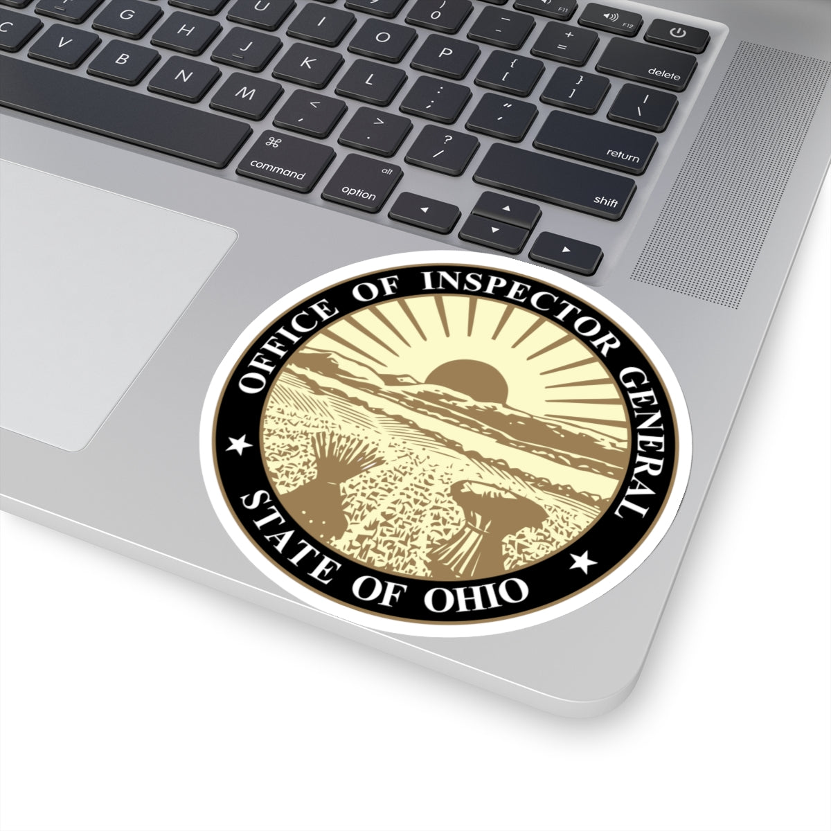 Seal of the Inspector General of Ohio - STICKER Vinyl Kiss-Cut Decal