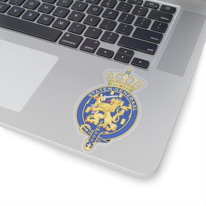 Coat of arms of the Staten Generaal - STICKER Vinyl Kiss-Cut Decal
