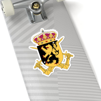 Skaraborgs regemente vapen (Sweden) (Coat of Arms) STICKER Vinyl Kiss-Cut Decal