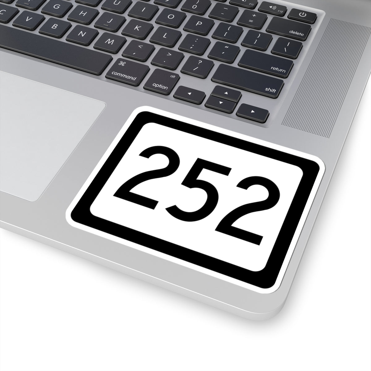 WV-252 (Virginia) (Road Sign) STICKER Vinyl Kiss-Cut Decal