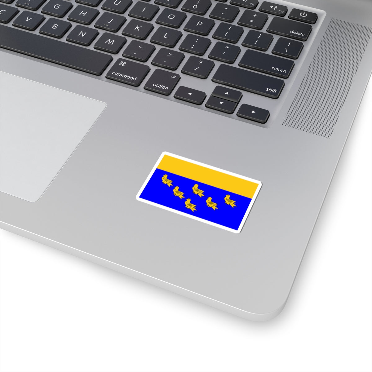 Flag of West Sussex (England) STICKER Vinyl Kiss-Cut Decal