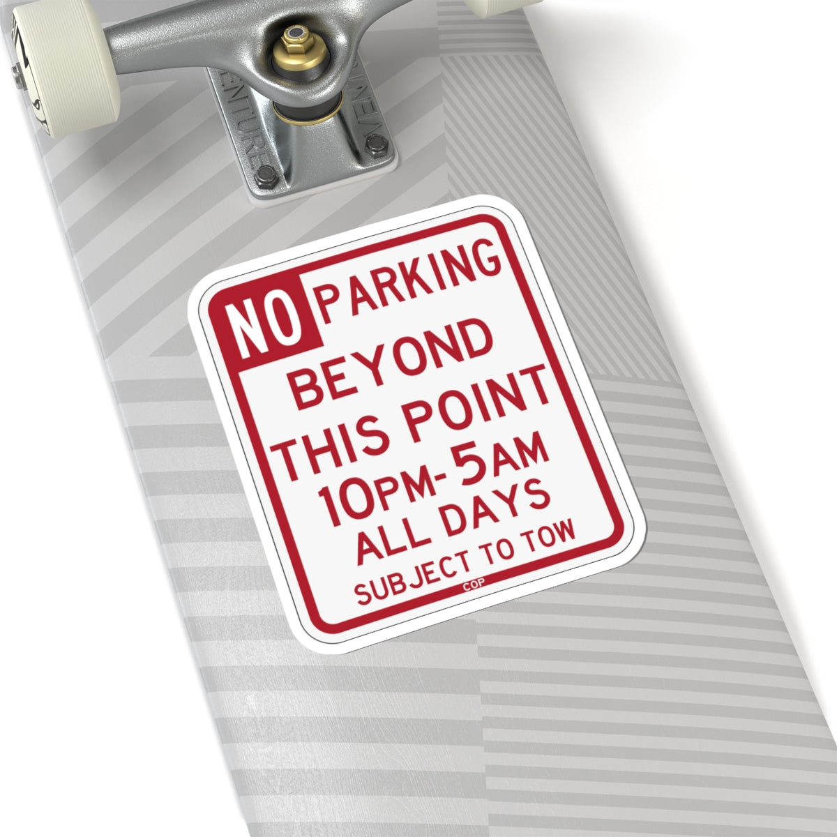 PBOT Road sign P1881 (Oregon) (Road Sign) STICKER Vinyl Kiss-Cut Decal