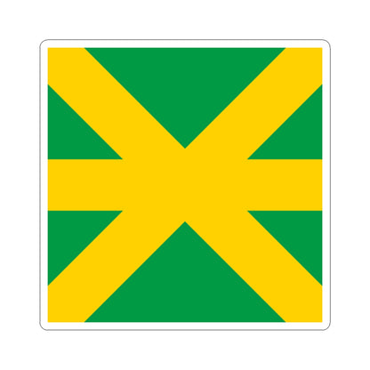 Flag of Kavlinge (Sweden) STICKER Vinyl Kiss-Cut Decal