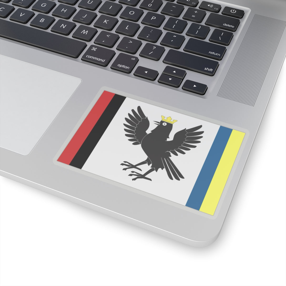 Flag of Ivano Frankivsk Oblast Ukraine - STICKER Vinyl Kiss-Cut Decal