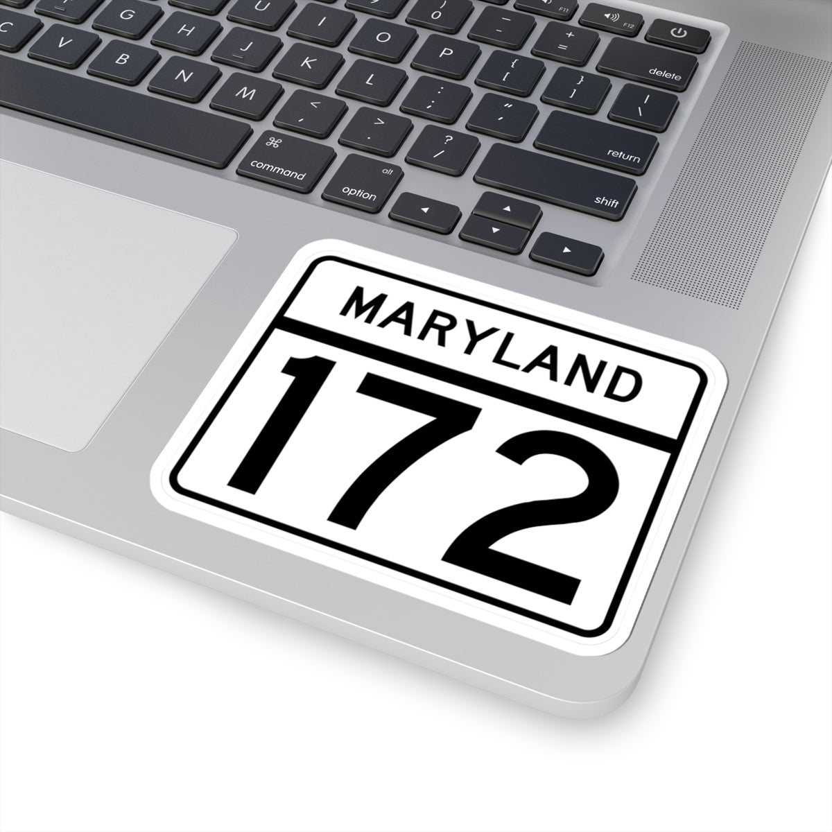 MD Route 172 (Maryland) (Road Sign) STICKER Vinyl Kiss-Cut Decal