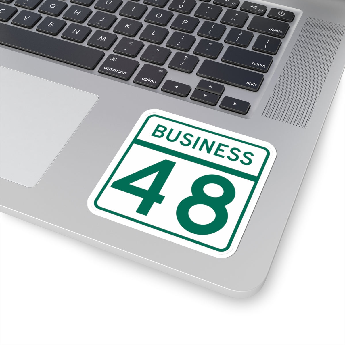 MD Route 48 Business (Maryland) (Road Sign) STICKER Vinyl Kiss-Cut Decal