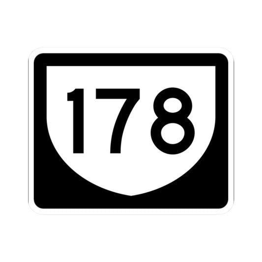 PR urban primary 178 (Puerto Rico) (Road Sign) STICKER Vinyl Kiss-Cut Decal