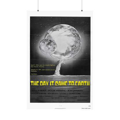 THE DAY IT CAME TO EARTH (2) 1977 - Paper Movie Poster-36" x 54"-The Sticker Space