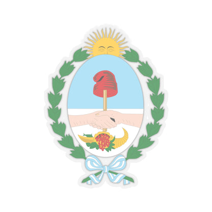 Coat of Arms Mendoza Argentina - STICKER Vinyl Kiss-Cut Decal