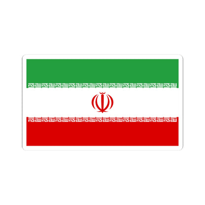 IRI flag with the first takbir design (Iran) STICKER Vinyl Kiss-Cut Decal