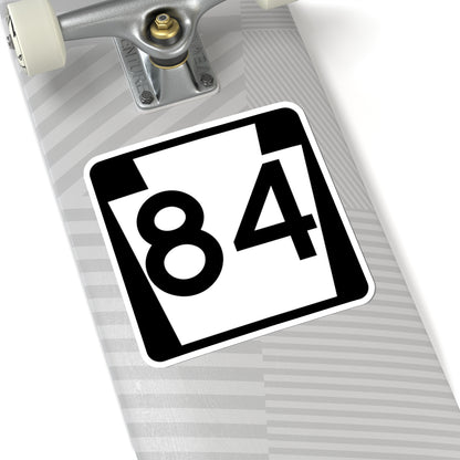 PA-84 (Pennsylvania) (Road Sign) STICKER Vinyl Kiss-Cut Decal