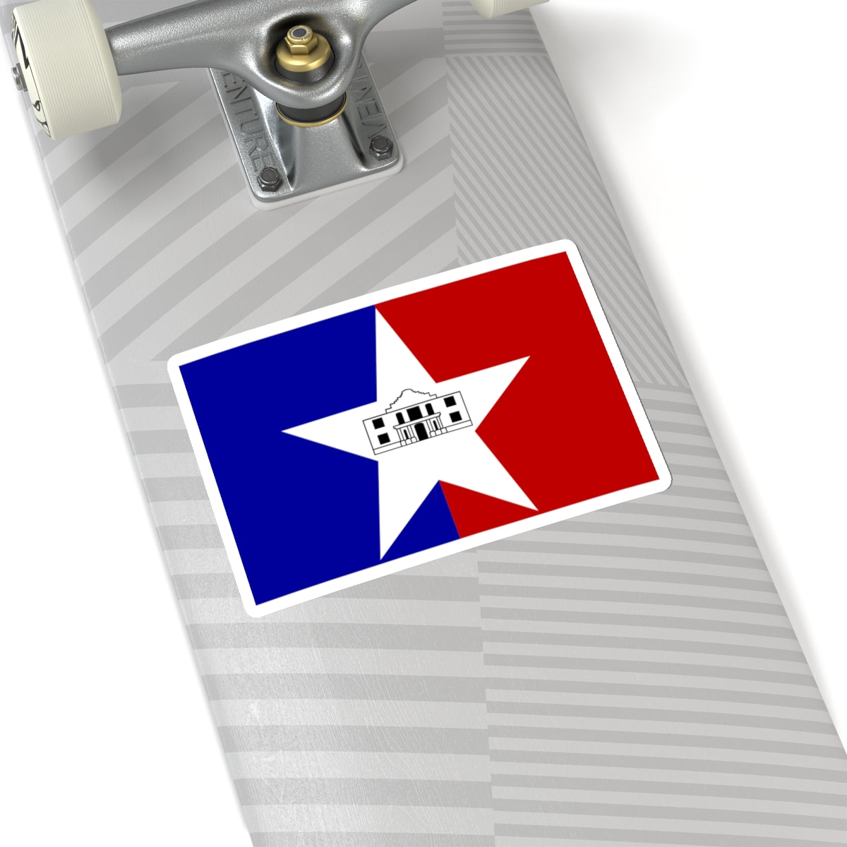 Flag of San Antonio, Texas - STICKER Vinyl Kiss-Cut Decal