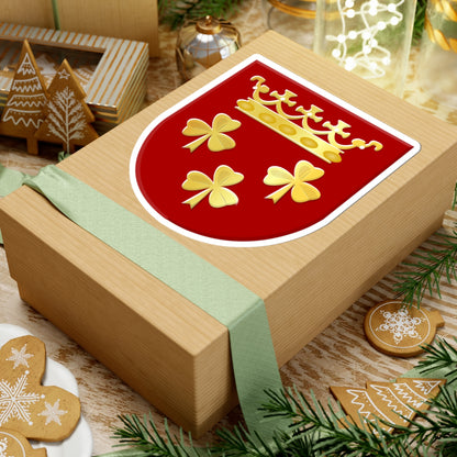 Akkrum wapen (Netherlands) (Coat of Arms) STICKER Vinyl Kiss-Cut Decal