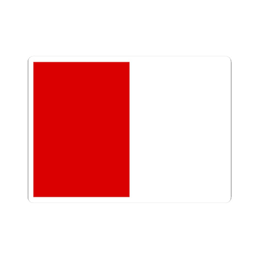 Flag of Frejus (France) STICKER Vinyl Kiss-Cut Decal