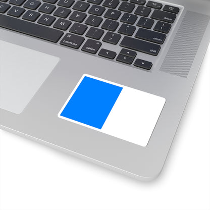 Flag of Ajaccio (France) STICKER Vinyl Kiss-Cut Decal