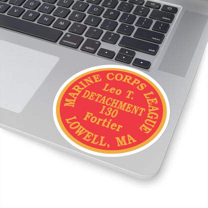 Marine Corps League Lowell MA (USMC) STICKER Vinyl Kiss-Cut Decal