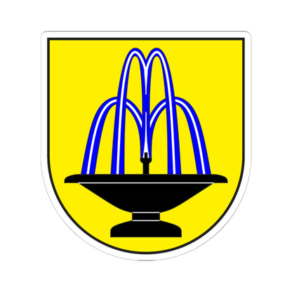 Scuol wappen (Switzerland) (Coat of Arms) STICKER Vinyl Kiss-Cut Decal