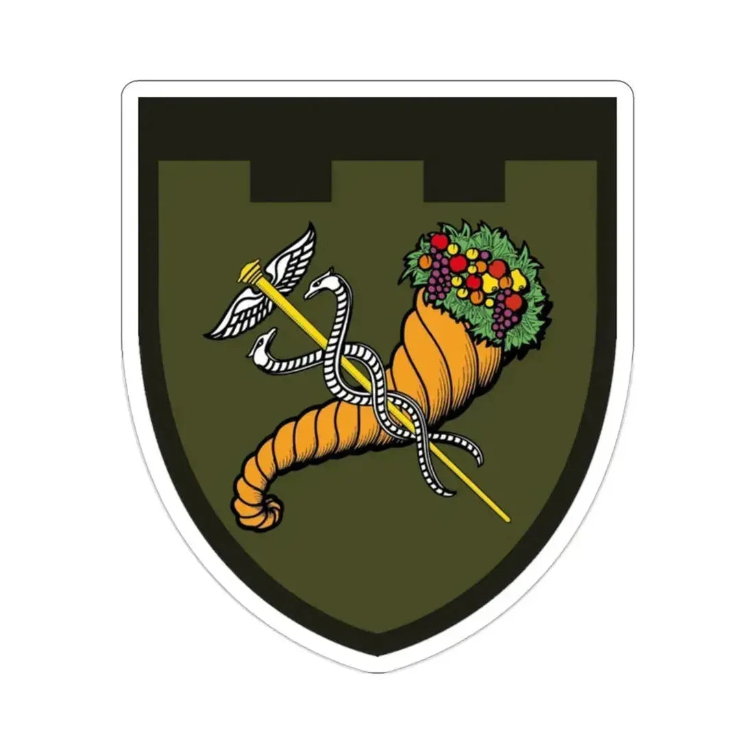 127th Territorial Brigade Badge (Ukraine) STICKER Vinyl Die-Cut Decal - The Sticker Space