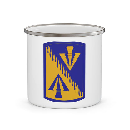 128 Aviation Brigade (U.S. Army) 12oz Enamel Mug-12oz-The Sticker Space