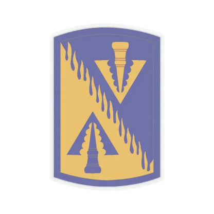 128 Aviation Brigade (U.S. Army) STICKER Vinyl Kiss-Cut Decal 2 Inch Transparent - The Sticker Space
