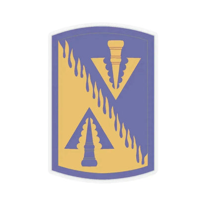 128 Aviation Brigade (U.S. Army) STICKER Vinyl Kiss-Cut Decal 6 Inch Transparent - The Sticker Space