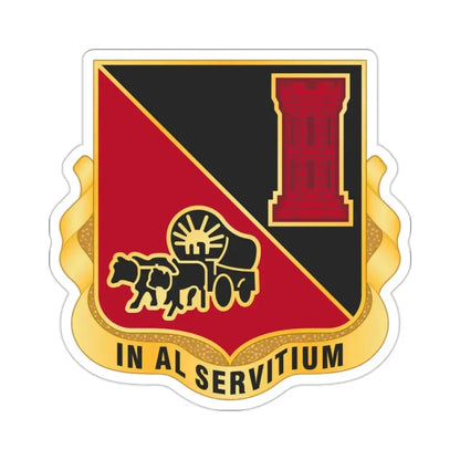 128 Engineer Battalion Nebraska National Guard (U.S. Army) STICKER Vinyl Die-Cut Decal - The Sticker Space