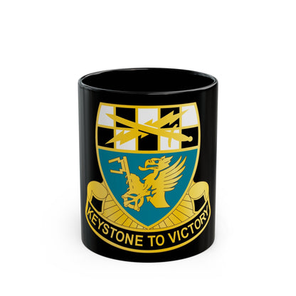 128 Military Intelligence Battalion (U.S. Army) Black Coffee Mug-11oz-The Sticker Space