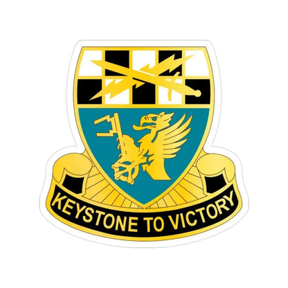 128 Military Intelligence Battalion (U.S. Army) Transparent STICKER Die-Cut Vinyl Decal 2 Inch - The Sticker Space