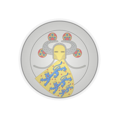 Coat of arms of Valdemar IV of Denmark - STICKER Vinyl Kiss-Cut Decal
