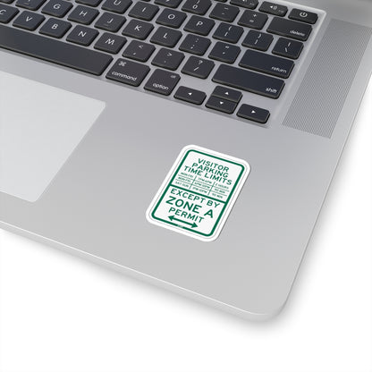 PBOT Road sign P4446A (Oregon) (Road Sign) STICKER Vinyl Kiss-Cut Decal