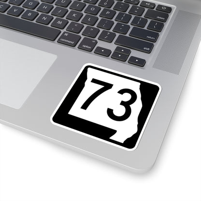 MO-73 (Missouri) (Road Sign) STICKER Vinyl Kiss-Cut Decal