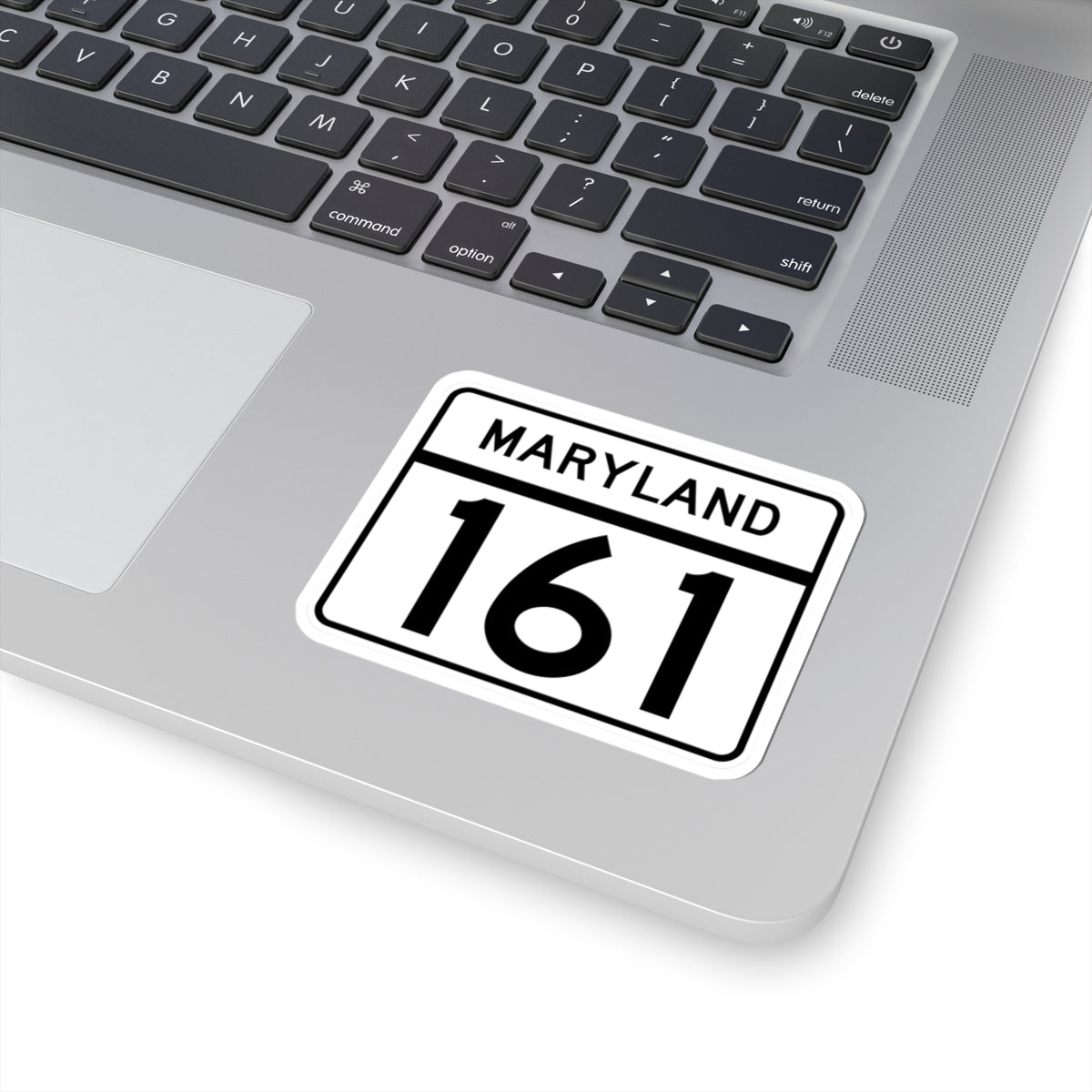 MD Route 161 (Maryland) (Road Sign) STICKER Vinyl Kiss-Cut Decal