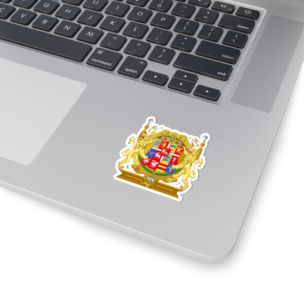 Armoiries Fréderic II du Danemark (Denmark) (Coat of Arms) STICKER Vinyl Kiss-Cut Decal