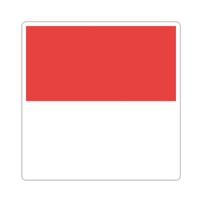 Flag of Canton of Solothurn (Switzerland) STICKER Vinyl Kiss-Cut Decal