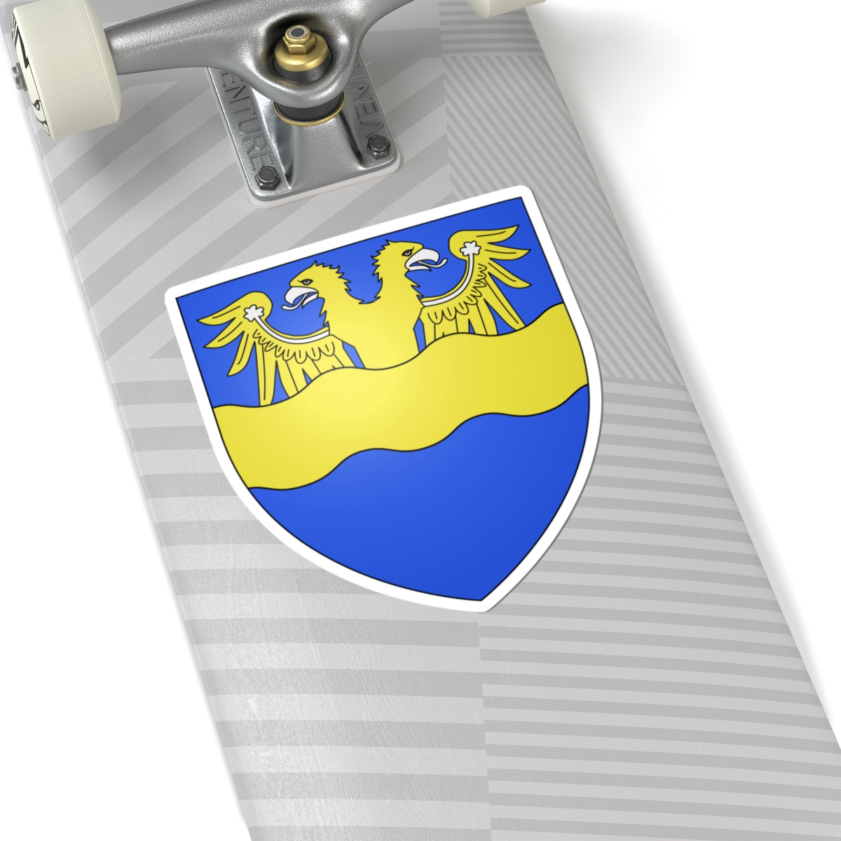 Armes de la famille de Thysebaert (Belgium) (Coat of Arms) STICKER Vinyl Kiss-Cut Decal