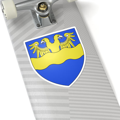 Armes de la famille de Thysebaert (Belgium) (Coat of Arms) STICKER Vinyl Kiss-Cut Decal