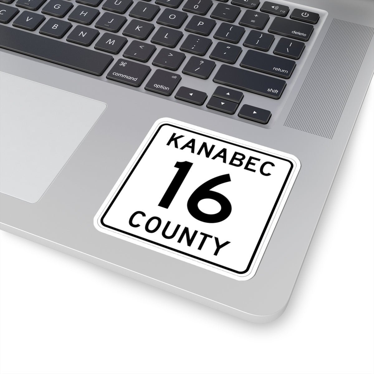 Kanabec County 16 MN (Minnesota) (Road Sign) STICKER Vinyl Kiss-Cut Decal