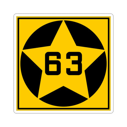MN-63 1920 (Minnesota) (Road Sign) STICKER Vinyl Kiss-Cut Decal