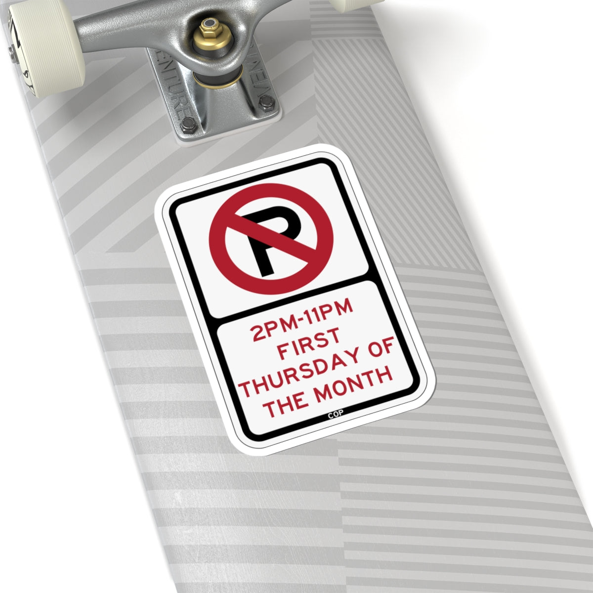 PBOT Road sign P1275 (Oregon) (Road Sign) STICKER Vinyl Kiss-Cut Decal