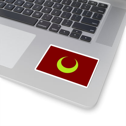 Flag of Shibecha Hokkaido (Japan) STICKER Vinyl Kiss-Cut Decal