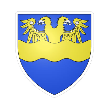 Armes de la famille de Thysebaert (Belgium) (Coat of Arms) STICKER Vinyl Kiss-Cut Decal