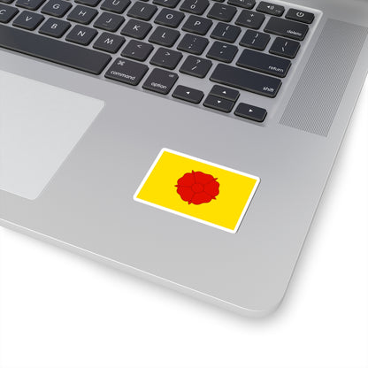 Flag of Sørum (Norway) STICKER Vinyl Kiss-Cut Decal