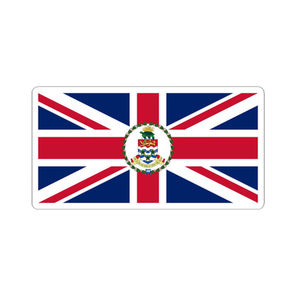 Flag of the Governor of the Cayman Islands pre-1999 (United Kingdom) STICKER Vinyl Kiss-Cut Decal